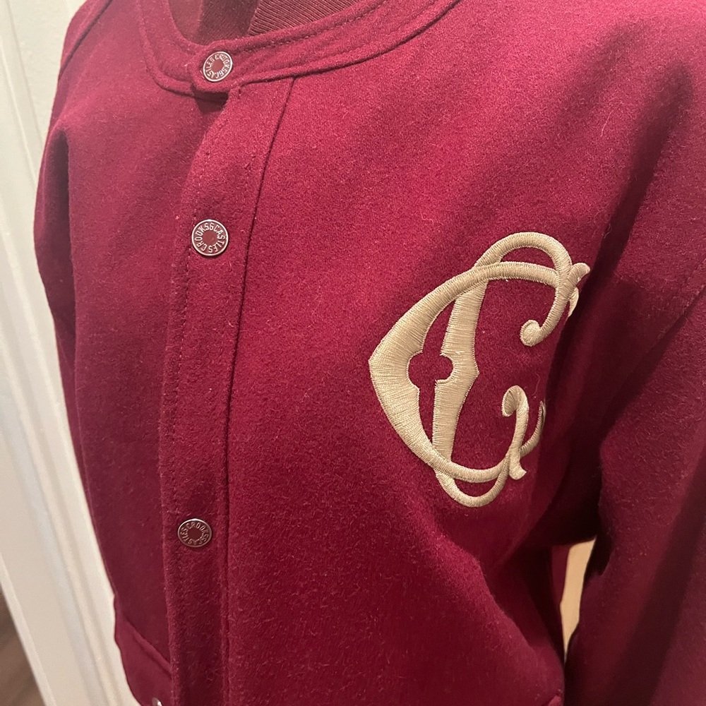 Crooks & Castles Deep Red Wool Jacket - Picture 3 of 5